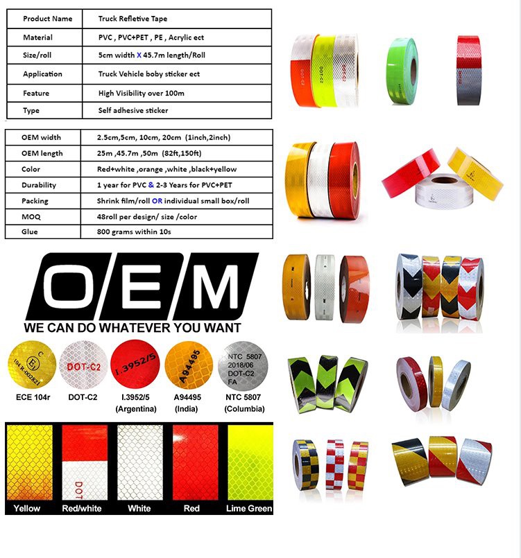 Adhesive Reflective Tape for Vehicles (4)