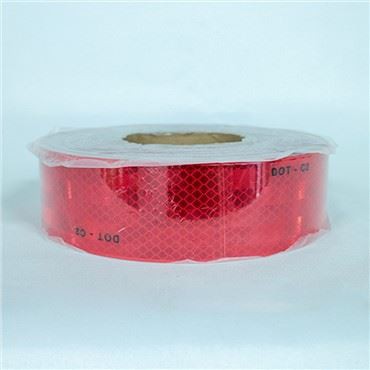 Fita refletora vermelha HIP DOT C2 para reboques