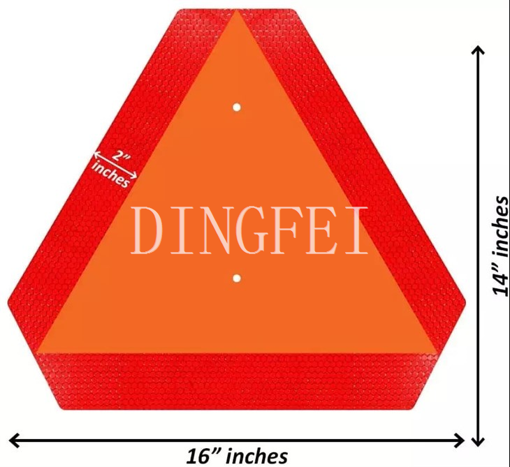 Slow Moving Vehicle Triangle