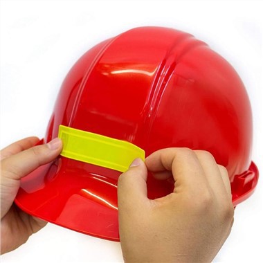 Adesivo refletivo de PVC para capacete