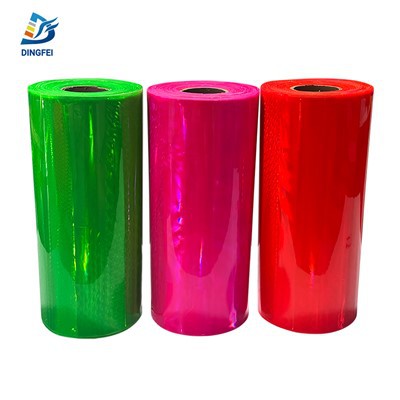 Rolos de filme reflexivo de PVC para mangas de cone